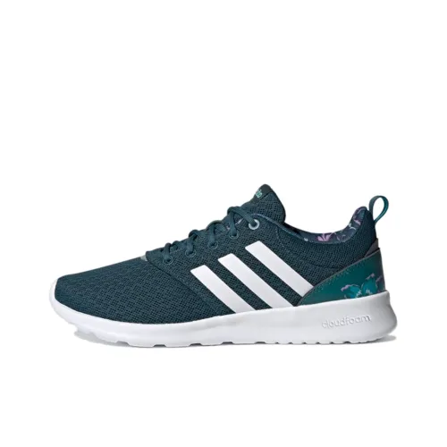 Adidas Neo Qt Racer 2.0 Running Shoes Women's Low-Top Green/White