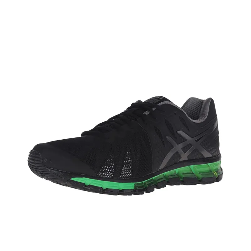 Asics Gel-Quantum 180 Running Shoes Men Low-Top Black/Green-3
