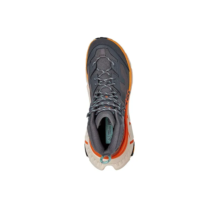 HOKA ONE ONE Tennine Hike Gore Tex Castlerock Persimmon Orange-2