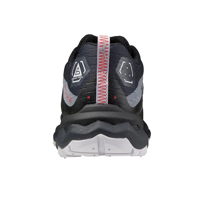 Mizuno Wave Daichi 6 Running Shoes Women's Low-Top Black/White/Silver-3