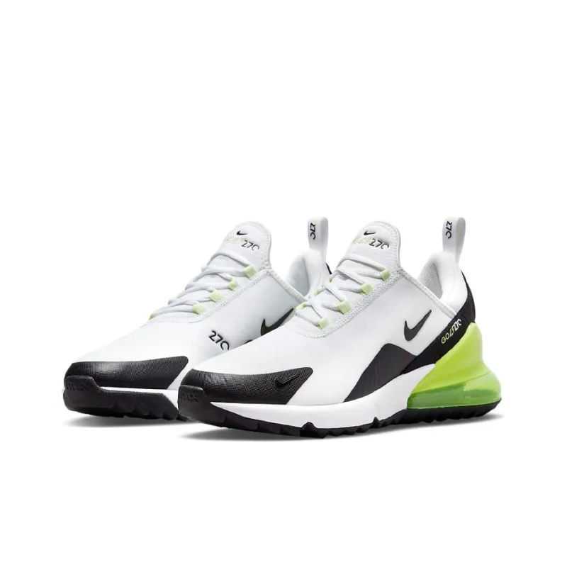 Nike Air Max 270 Golf White Black Volt-2