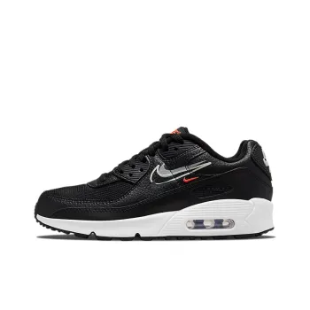 Nike Air Max 90 'Black Bright Crimson' GS