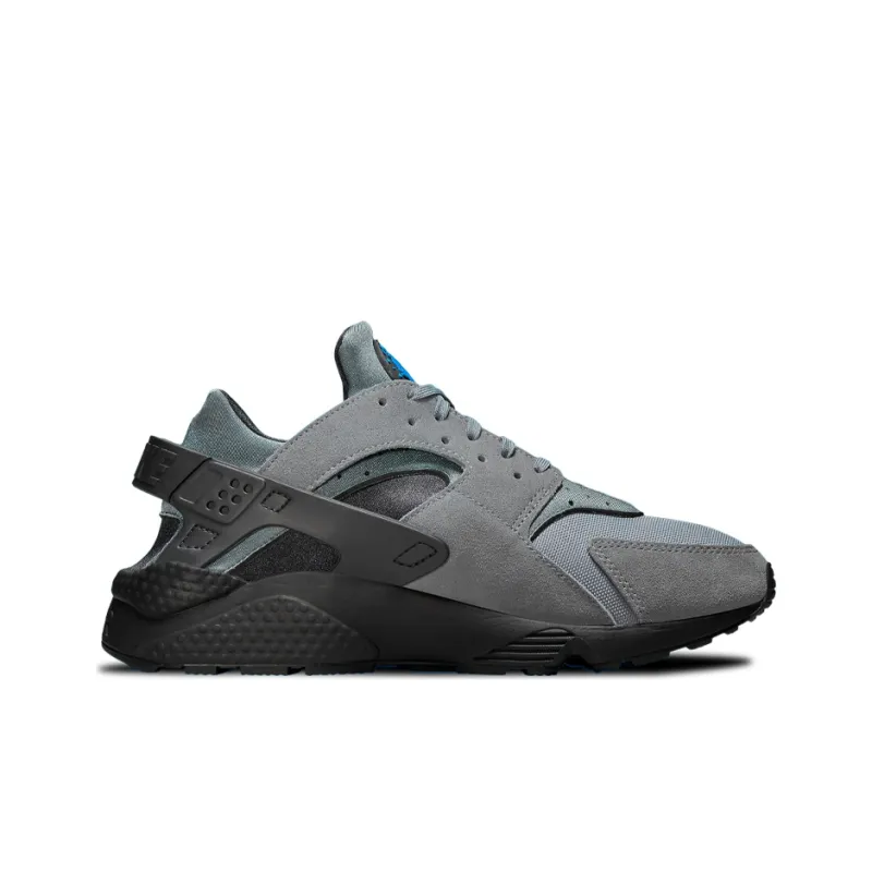 Nike Air Huarache Grey Suede Laser Blue-1
