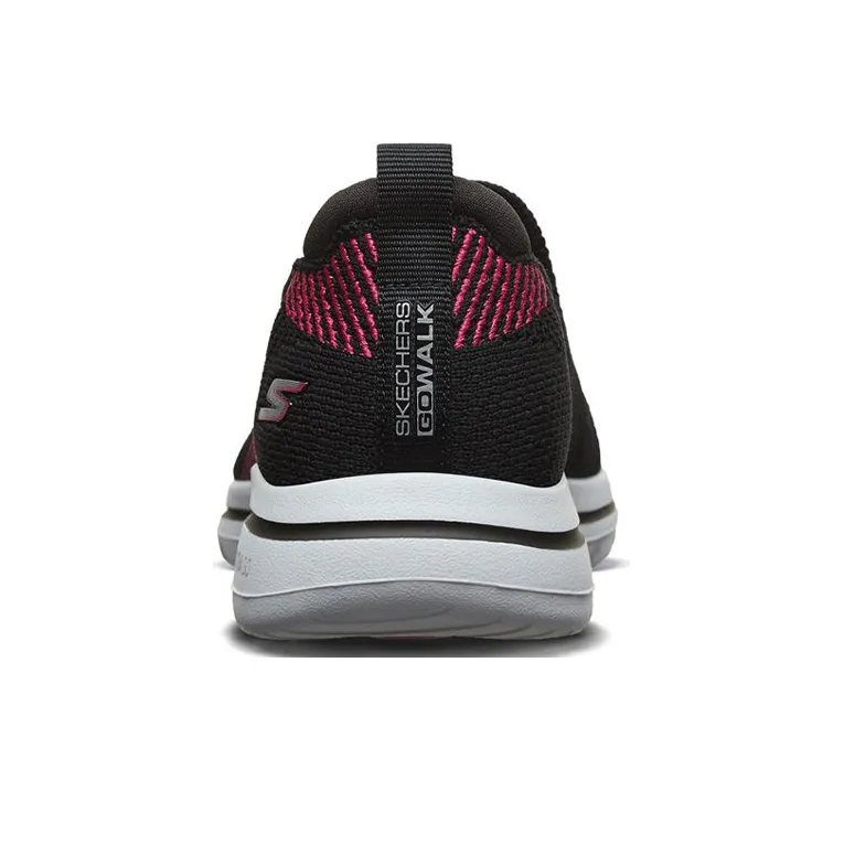 Skechers Go Walk 5 Loafers 'Black Pink Red' Women's-3