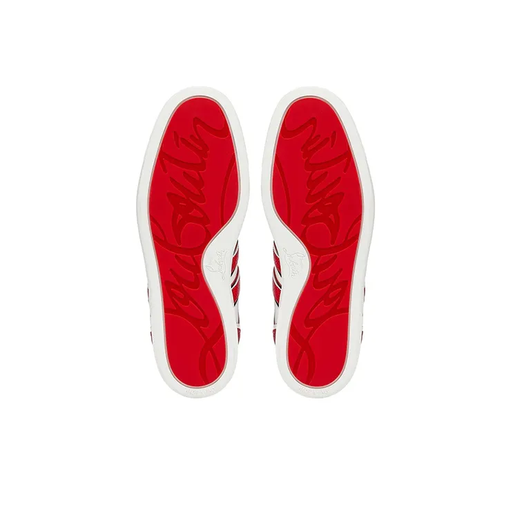 CL Vida Top High Top Stylish Skateboarding Shoes Men's Red Black White-4