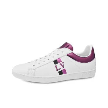 LOUIS VUITTON Luxembourg Sneakers 'White Metallic Pink'