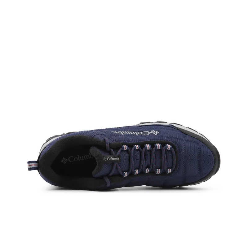 Columbia Cushioned Anti Slip Wear Resistant Impact Resistant Lightweight Warm Low Top Hiking Shoes Men's Navy Blue-2