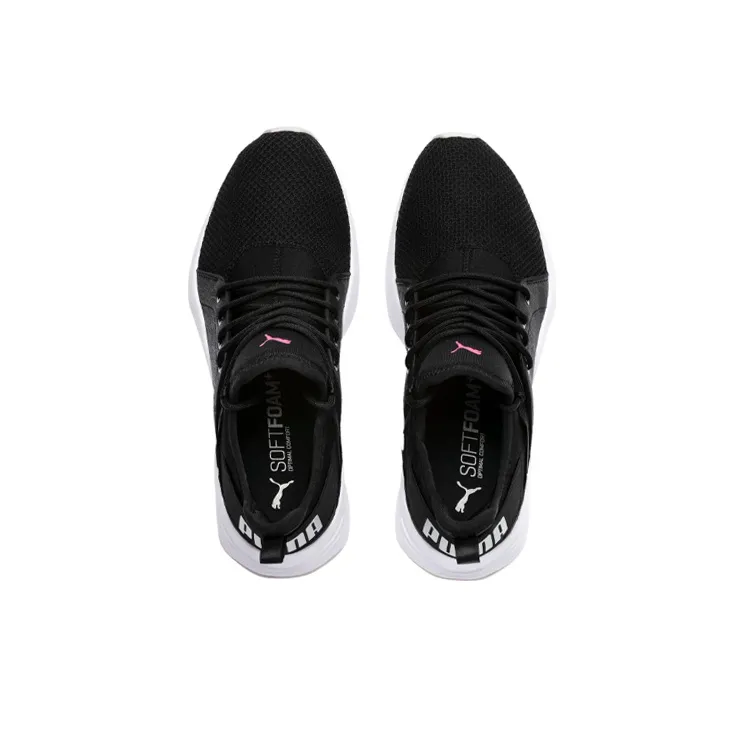 PUMA Sirena Cushioning Wear-Resistant Low-Top Running Shoes Women's Black Pink White-2
