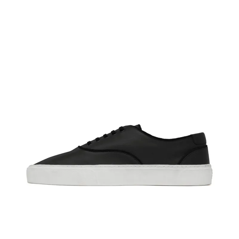 SAINT LAURENT Venice Low Top Stylish Skateboarding Shoes Men's Black-0