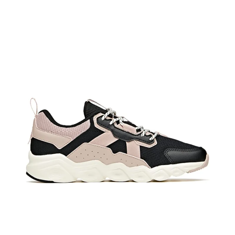 Anta Running Collection Breathable And Lightweight Low Top Running Shoes Women's Skin Pink-1