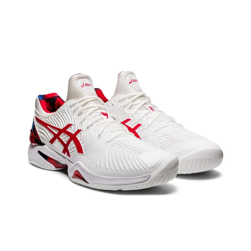 Asics Court Ff Novak Le 'White Classic Red'-3