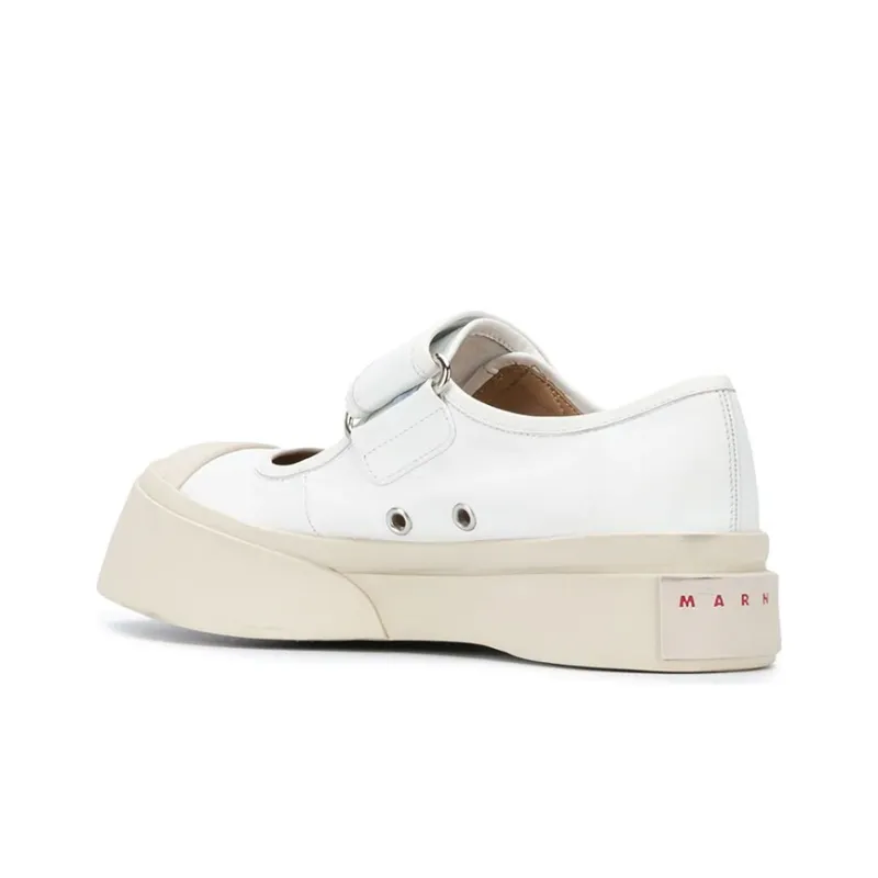 MARNI Leather Mary Jane Sneakers-3