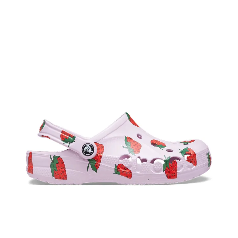 Crocs Classic Clog Casual Unisex Pink Strawberry Sandals-1