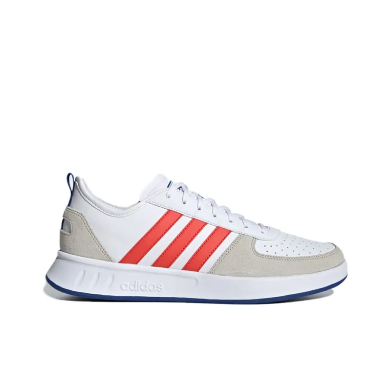 Adidas Court80s Tennis Shoes 'White Red'-1