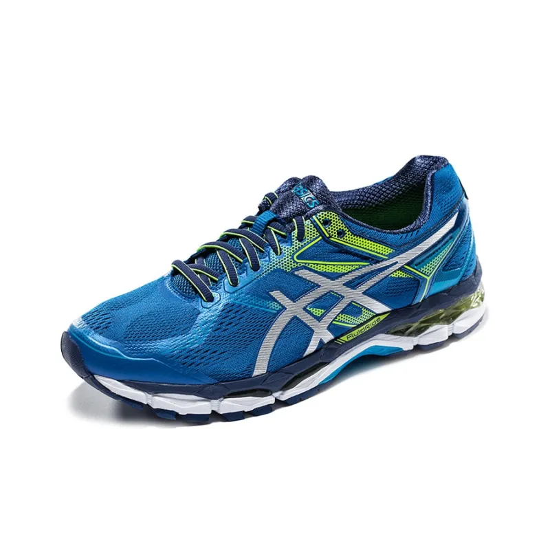 Asics Anti-Slip Wear-Resistant Low-Top Running Shoes Men's Blue-1
