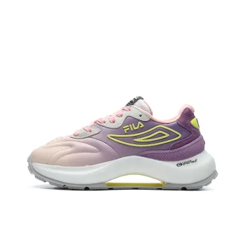 FILA Flusso Icona Low Top Casual Shoes Women's Purple Pink
