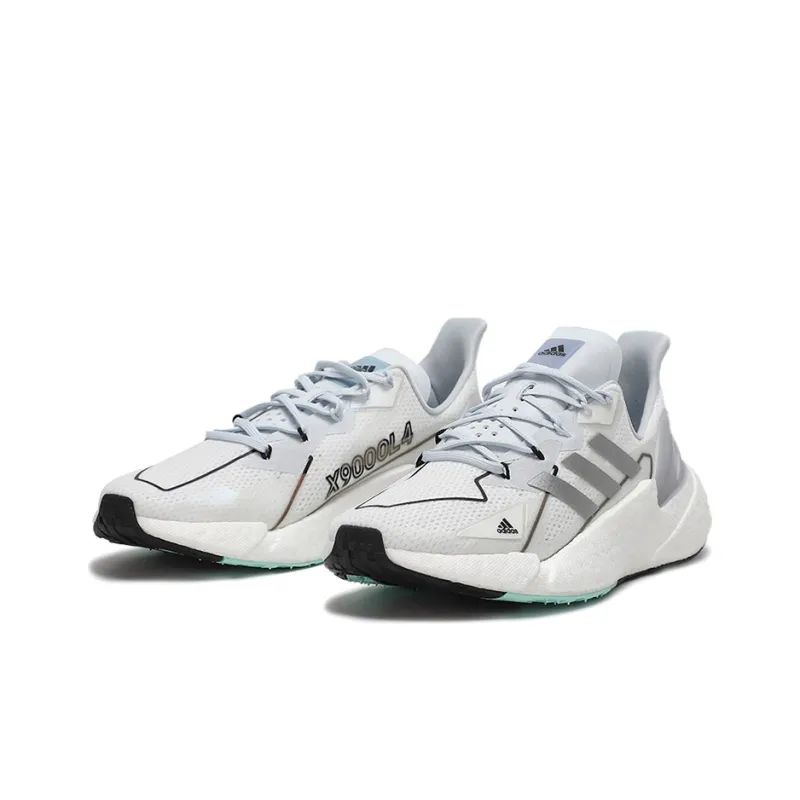 Adidas X9000L4 Boost White Silver-2