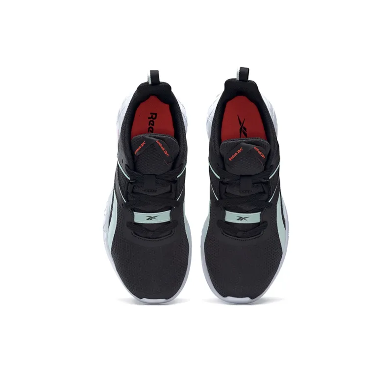Reebok Mega Flexagon 'Black White Blue' Women's-3