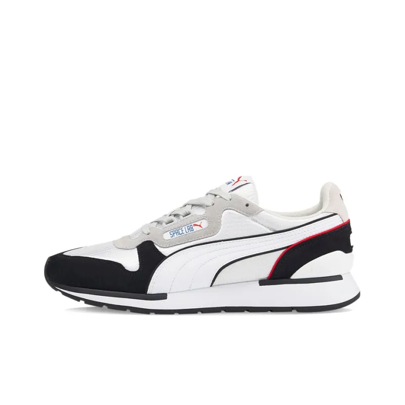 PUMA Unisex Space Lab Sneakers Grey/Black/Red-0