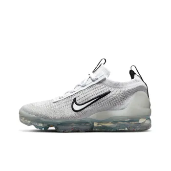 Nike Air VaporMax 2021 Fk White Metallic Silver GS