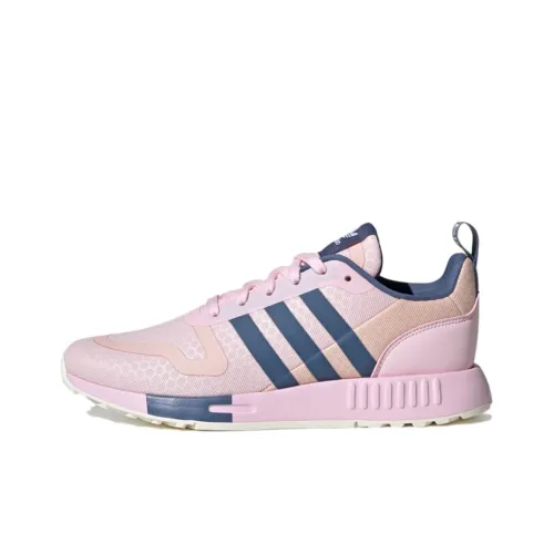 Adidas Originals Multix Running Shoes Women's Low-Top Pink/Blue