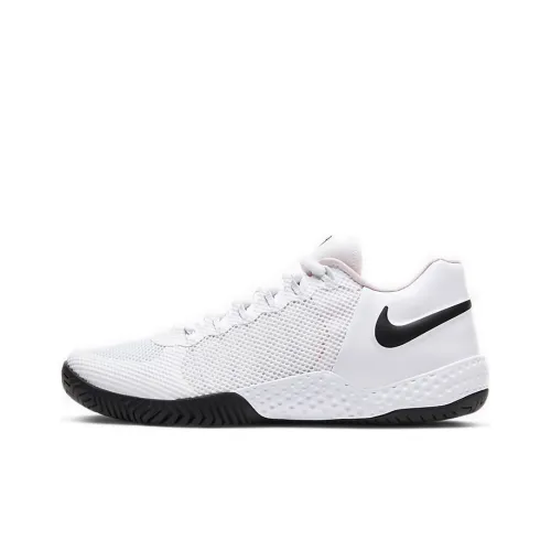 Nike Court Flare 2 Tennis Shoes Women's Low-Top White/Black/Pink