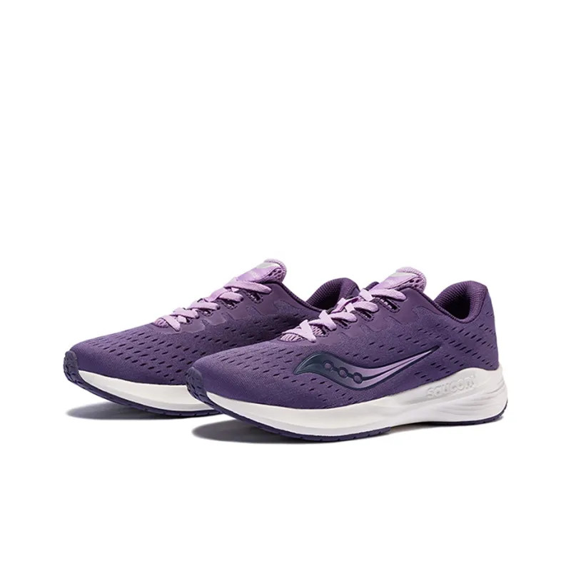 Saucony Striker Raid Striker Strike Breathable Lightweight Low-Top Running Shoes Women's Purple Standard M-2