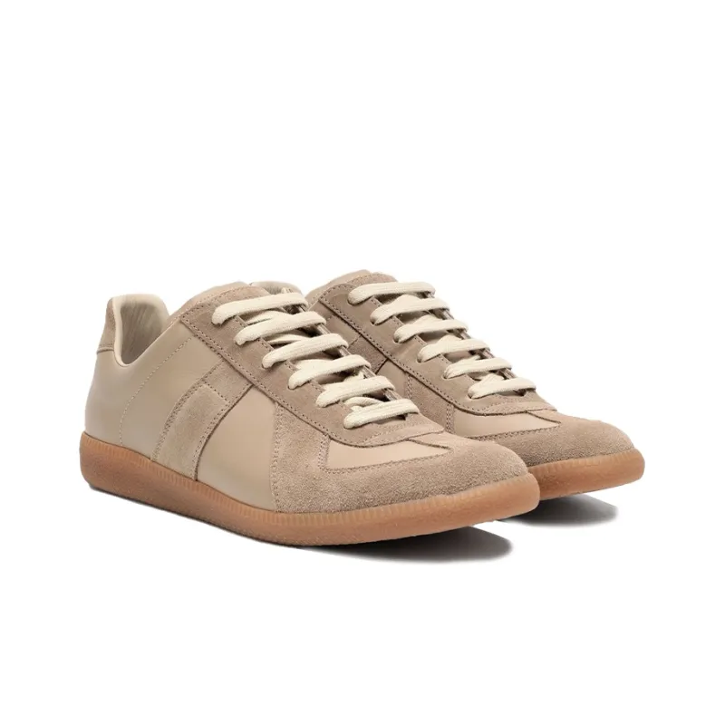 Maison Margiela Replica Low-top Leather Sneakers-2