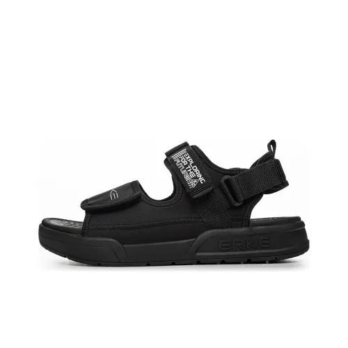 Erke Beach Sandals Men Black