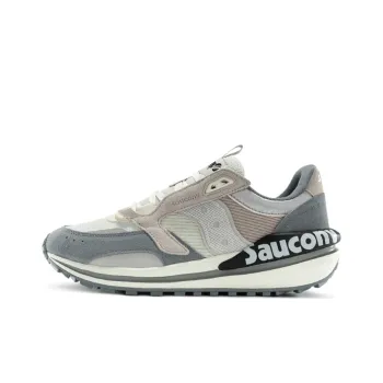 Saucony Jazz Original Cushioning Anti Slip Wear Resistant Breathability Low Top Running Shoes Men's Ecru