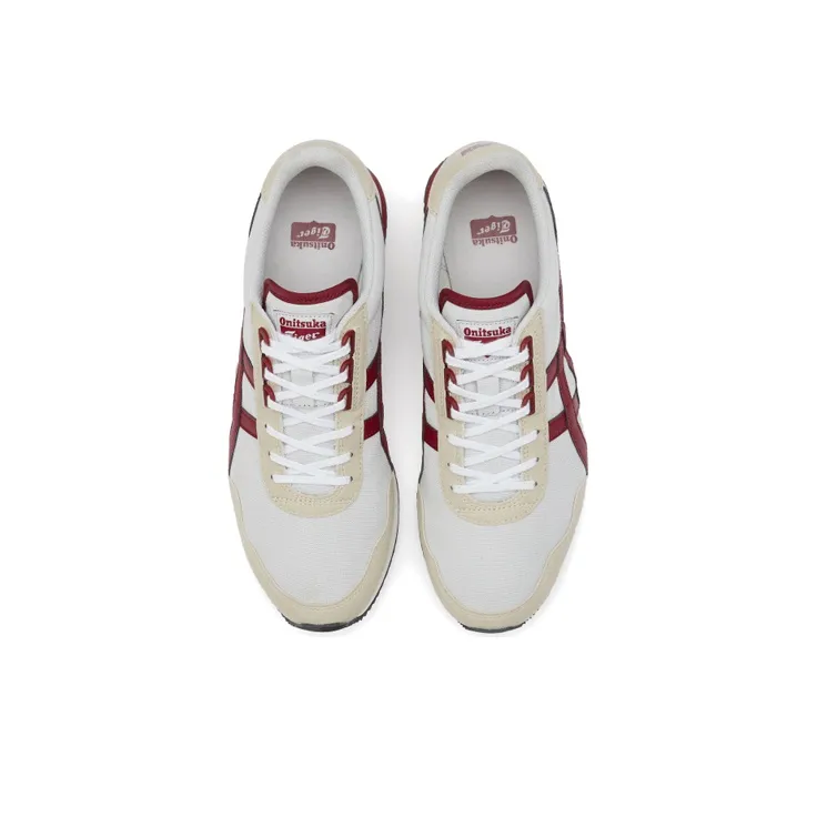 Onitsuka Tiger Dualio Shoes 'Cream Burgundy'-3