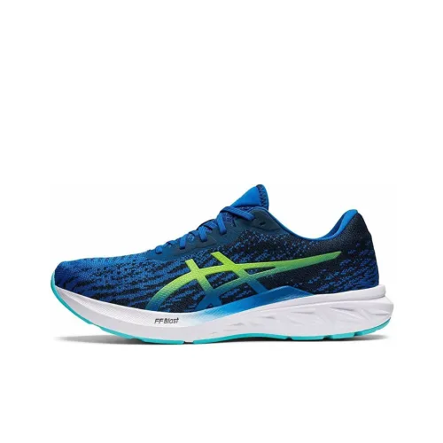 Asics Dynablast 2 Wear-Resistant Low-Top Running Shoes Men's Azure Blue