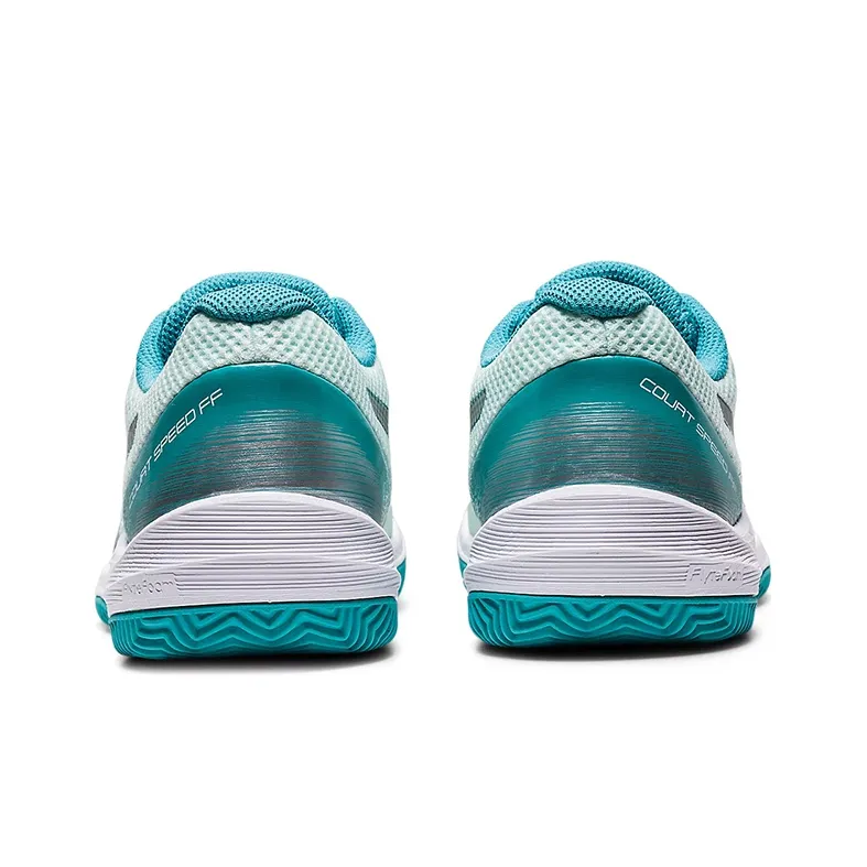 Asics Gel-Court Speed Running Shoes Women's Low-Top Blue-4