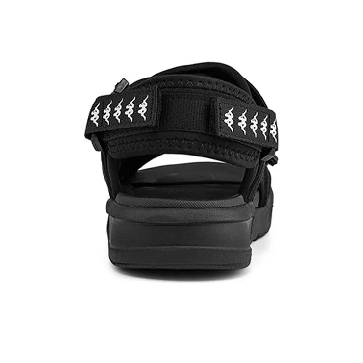 Kappa Beach Sandals Unisex Black-4