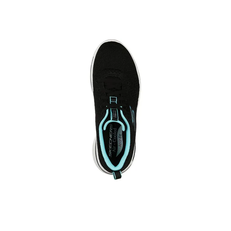 Skechers Go Walk Arch Fit - Unify Cushioning Low-Top Casual Shoes Women's Black Blue-3