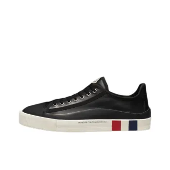 Moncler Glissiere Stylish Skateboarding Shoes Men's Black