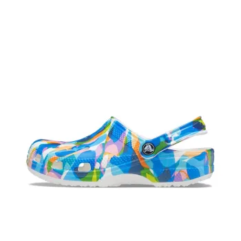 Crocs Classic Bubble Block Clogs 'Blue Multi'
