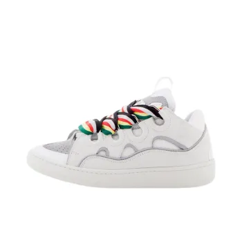 Lanvin Curb Low Top Stylish Skateboarding Shoes Women's White
