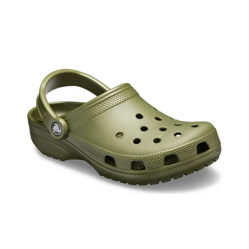 Crocs Classic Beach Unisex Army Green Sandals-1