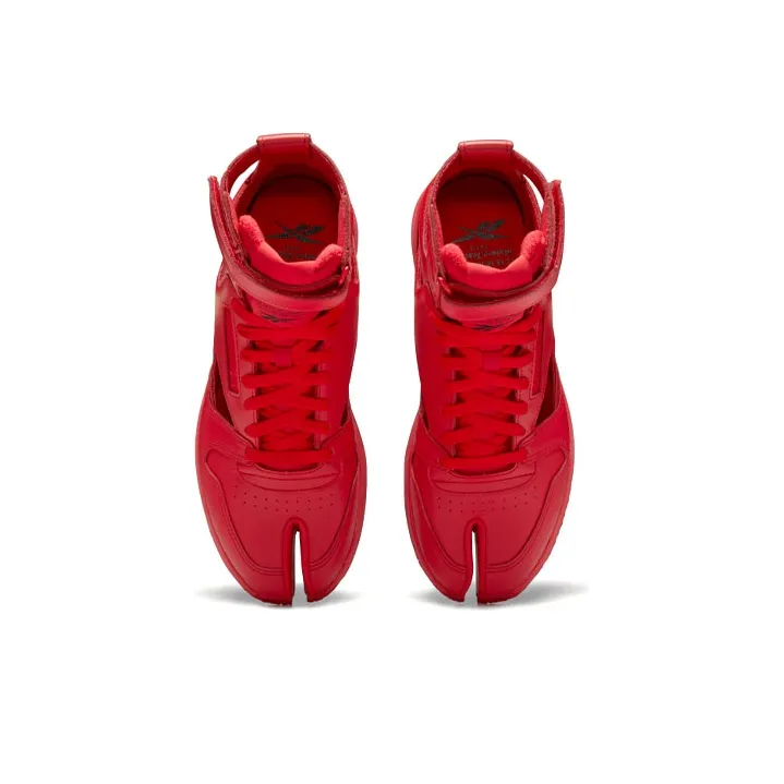 Reebok Classic Leather Tabi High Maison Margiela Red-3