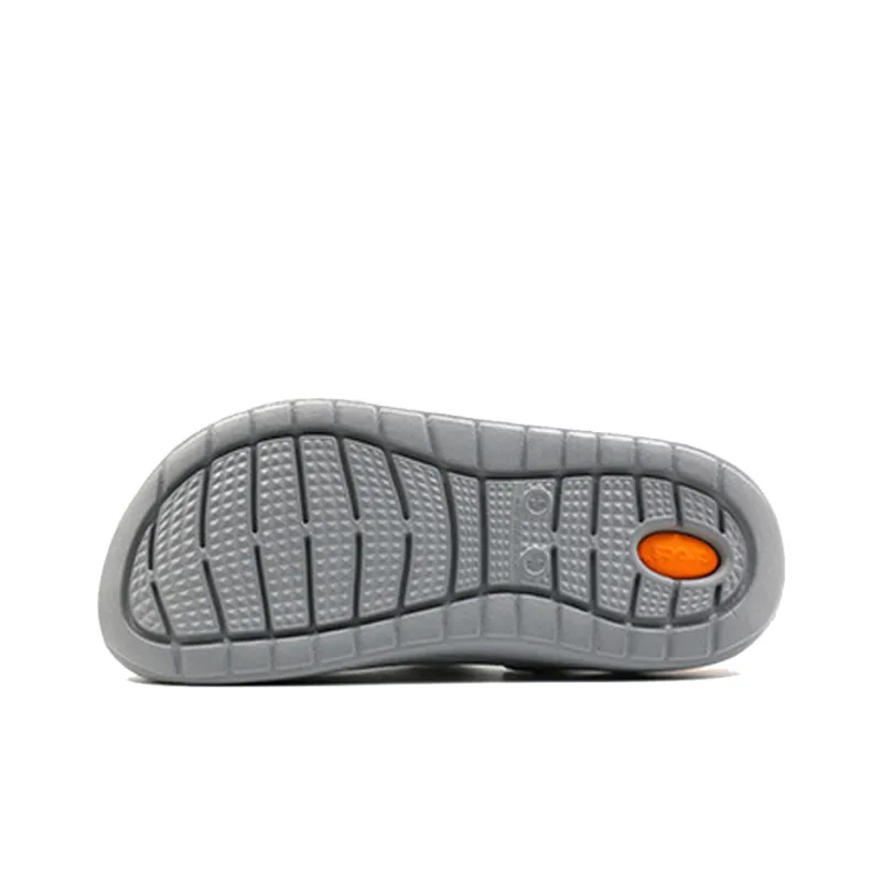 Crocs Literide Graphic Clogs 'Grey Black'-2