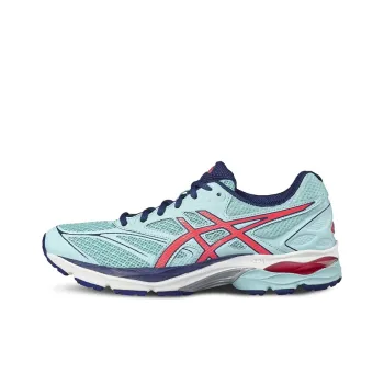Asics Gel-Pulse 8 Wear-resistant Non-slip And Breathable Low-Top Running Shoes Women's Blue Red