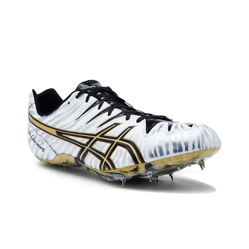Asics Japan Lightning 4 Japan Lite-Ning 4 Wear-Resistant Slip-Resistant Low-Top Running Shoes Men's White Gold-2