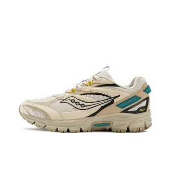 Saucony Cohesion 2K Classic 2K Cushioning Anti Slip And Wear Resistant Low Top Running Shoes Unisex Gray Brown