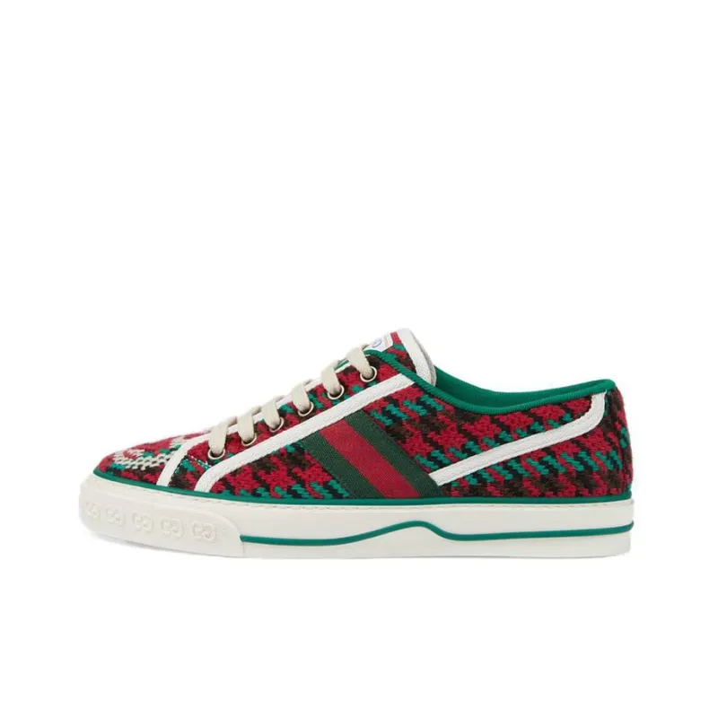 GUCCI Women's Tennis 1977 'Houndstooth Motif' Women's-0