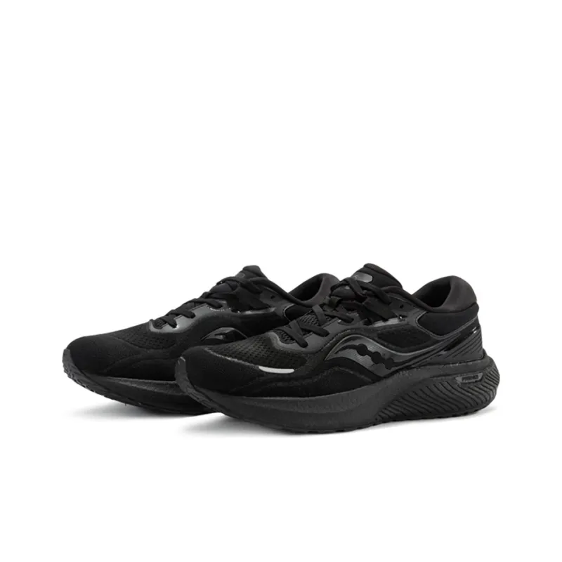 Saucony Surge 1 Slip Resistant Cushioning Abrasion Resistant Low Top Running Shoes Unisex Black-2