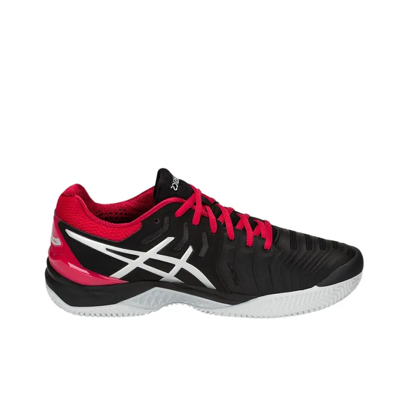 Asics Gel-Resolution 7 Running Shoes Men Low-Top Black/Red-1