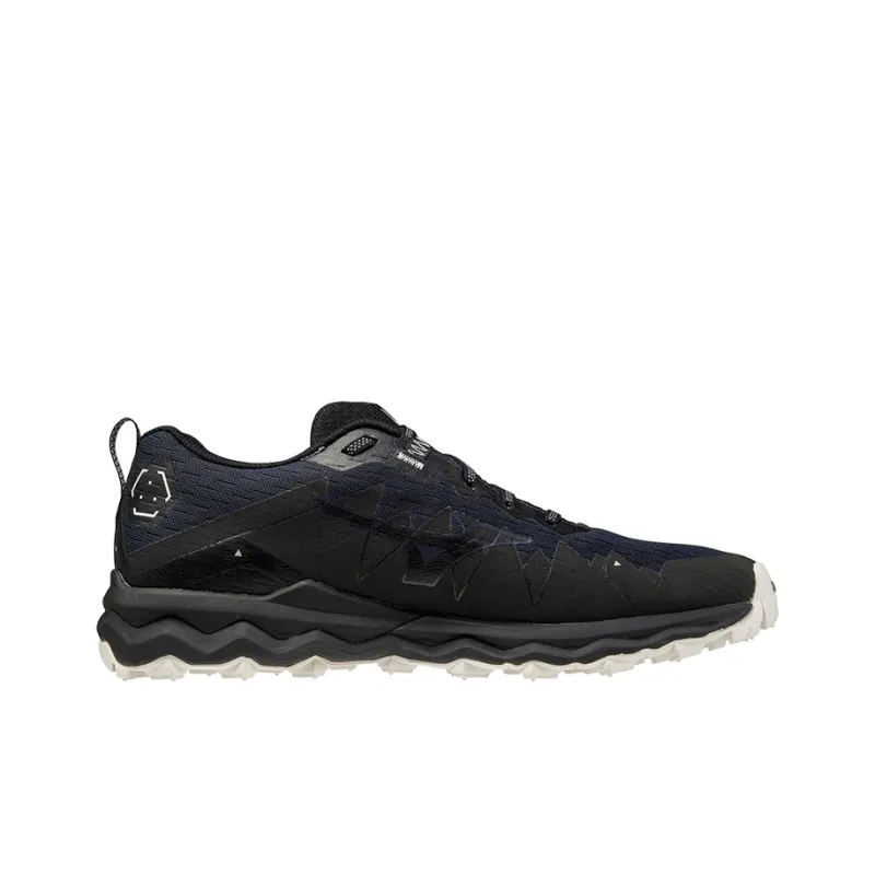 Mizuno Wave Daichi 6 Gt Anti-Slip And Wear-Resistant Breathable Low-Top Running Shoes Men's Black Blue-1