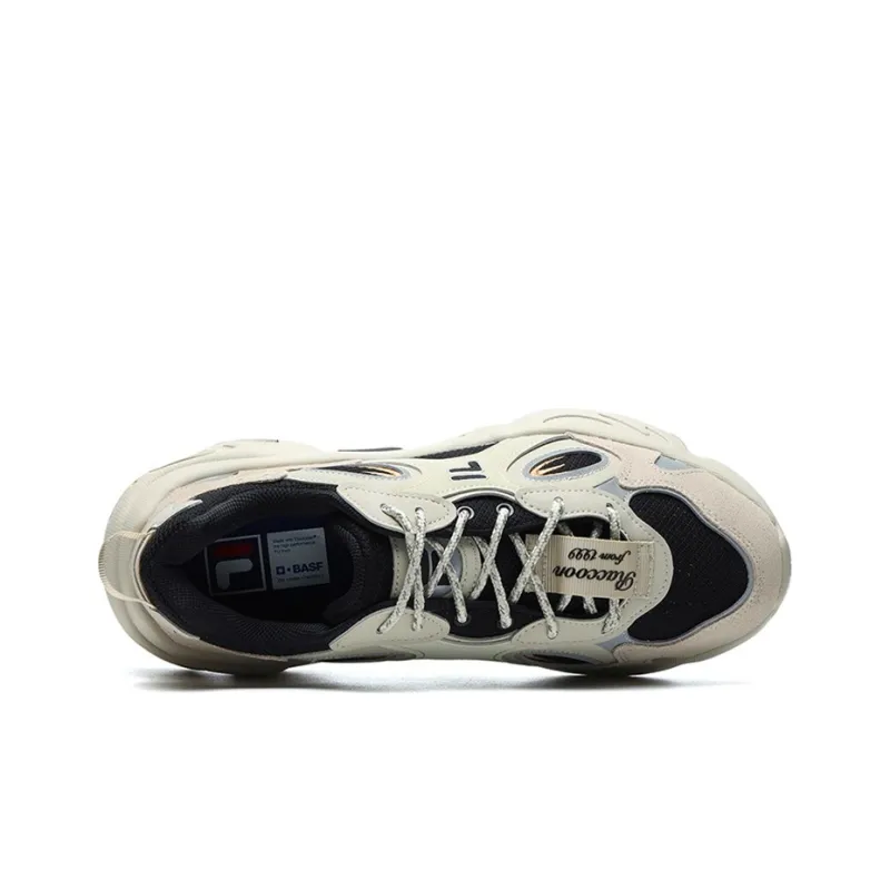 FILA FUSION Raccoon Casual Shoes Men Low Top Gray/Black-2
