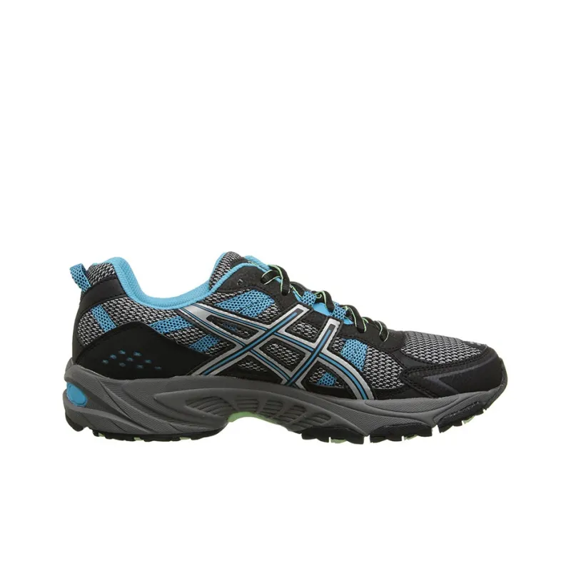Asics Gel-Venture 6 4 Low-Top Running Shoes Women's Gray Blue-1